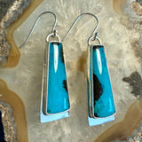 Gem Silica Drop Earrings – Artisan Made