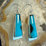 Gem Silica Drop Earrings – Artisan Made