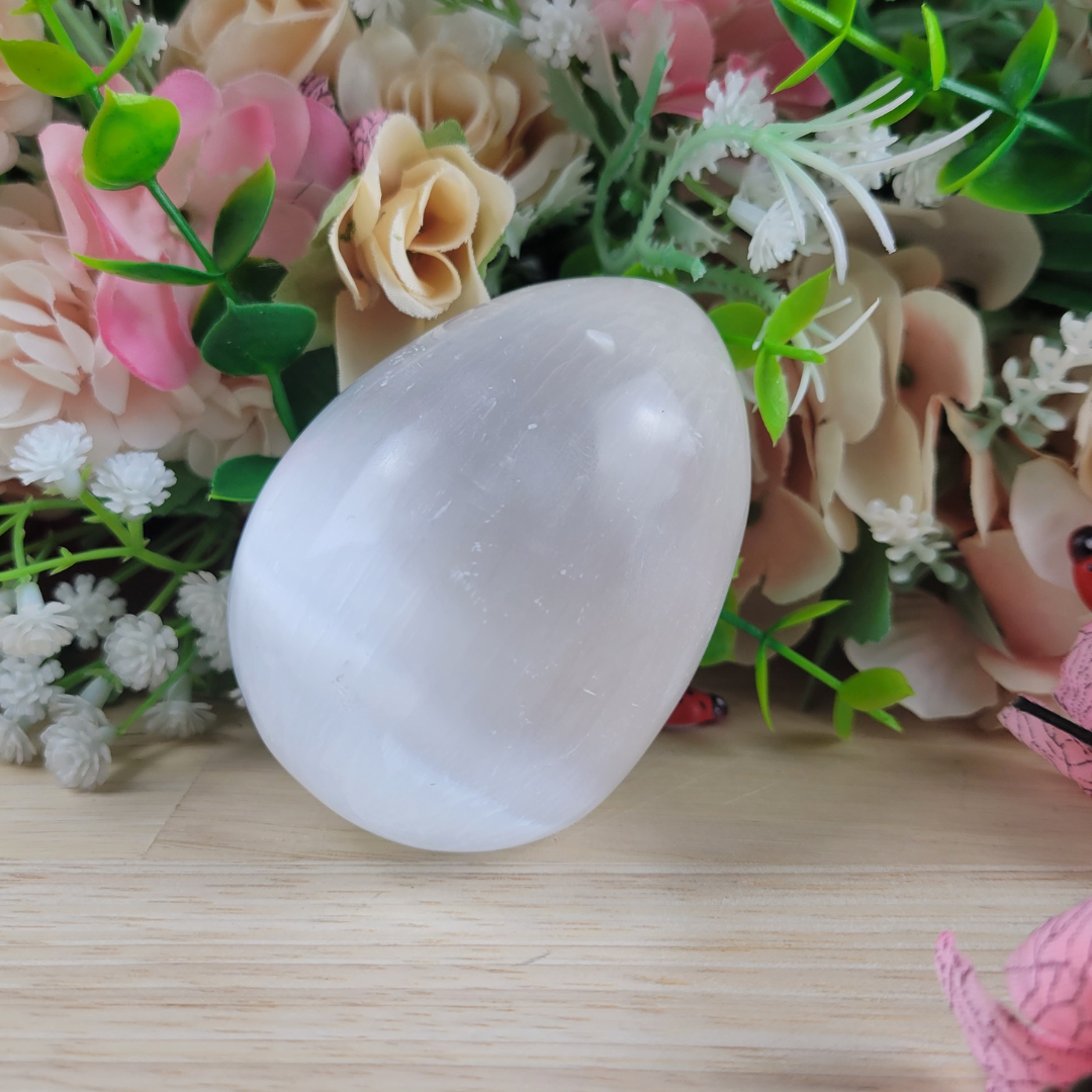 Clear Quartz and Tanzanite Crystal Ball Ring by Sage Goddess