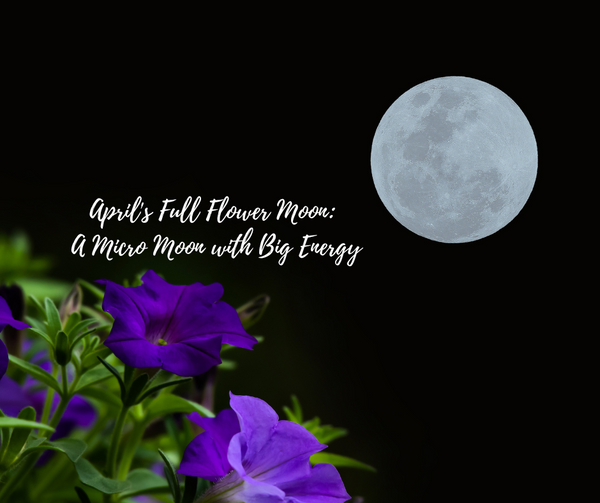 April's Full Flower Moon: A Micro Moon with Big Energy