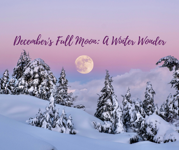 December's Full Moon:  A Winter Wonder