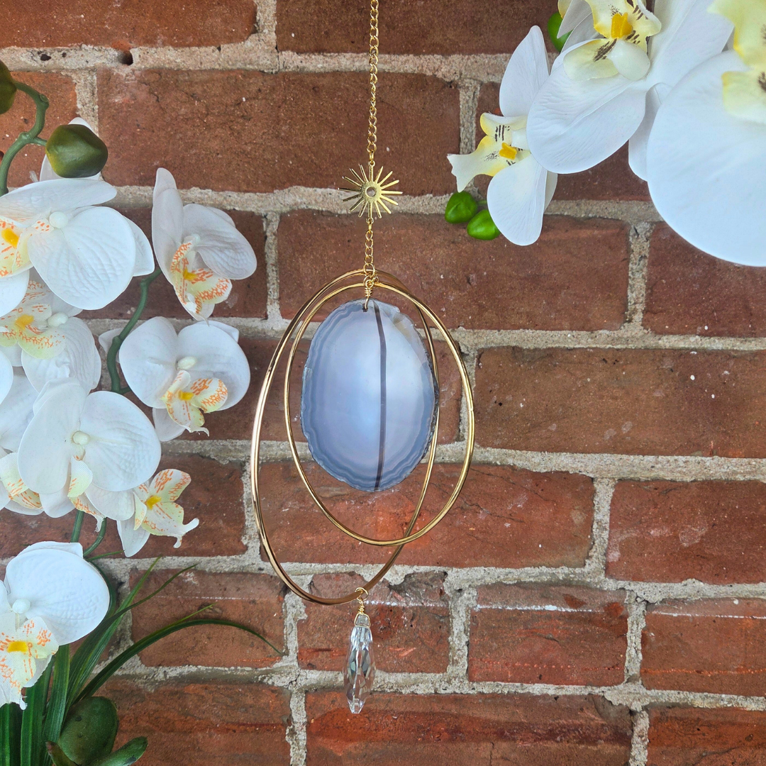 Agate Suncatcher- Artisan Made