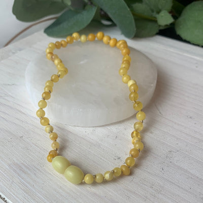 Amber Baby Teething Necklace - Teething Necklace