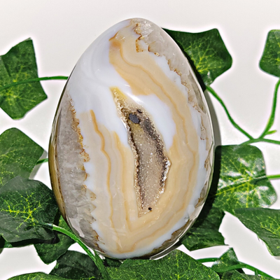 Amethyst Agate Druzy Eggs