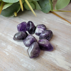 Amethyst (Brazil) Tumbled- 1" *Sold Individually*