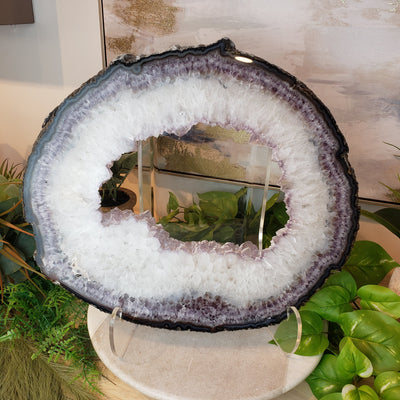 Amethyst Geode Slab - Variants