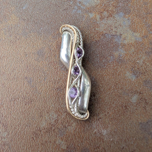 Amethyst Pendant - Artisan Made