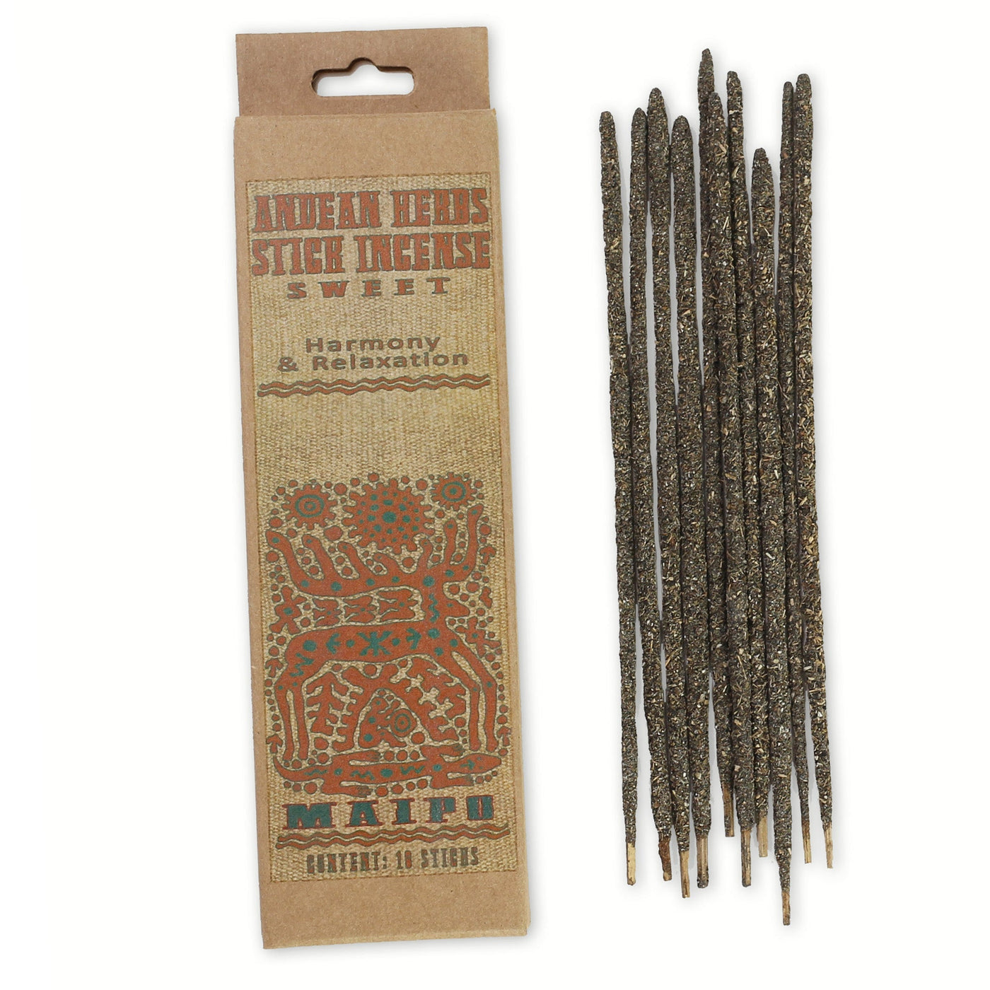 Andean Herbs Incense Sticks - Artisan Made