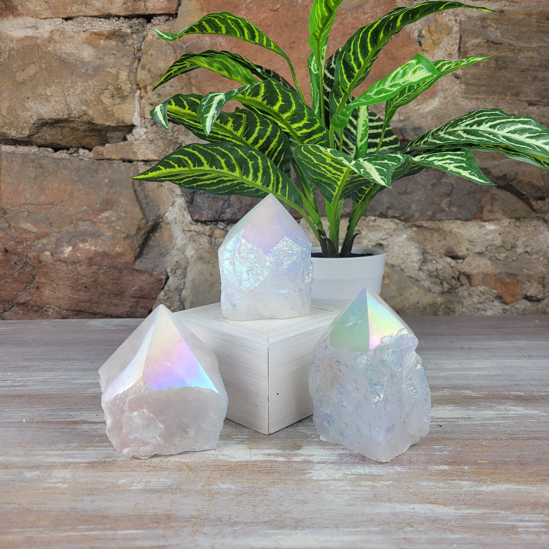 Angel Aura Quartz Polished Tip 2