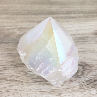 Angel Aura Quartz Polished Tip 2"-5"