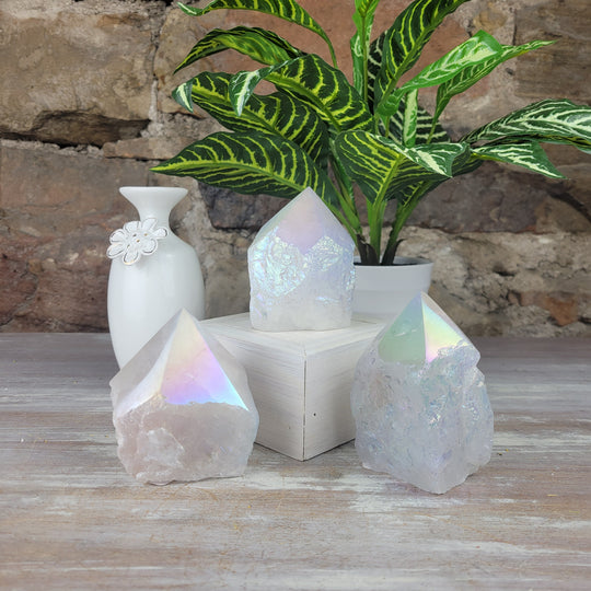 Angel Aura Quartz Polished Tip 2