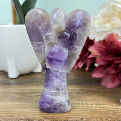Angels Carved 4-6" (Rose Quartz, Amethyst, Clear Quartz)