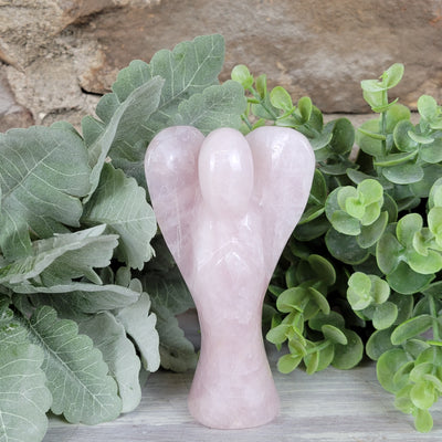 Angels Carved 4-6" (Rose Quartz, Amethyst, Clear Quartz)