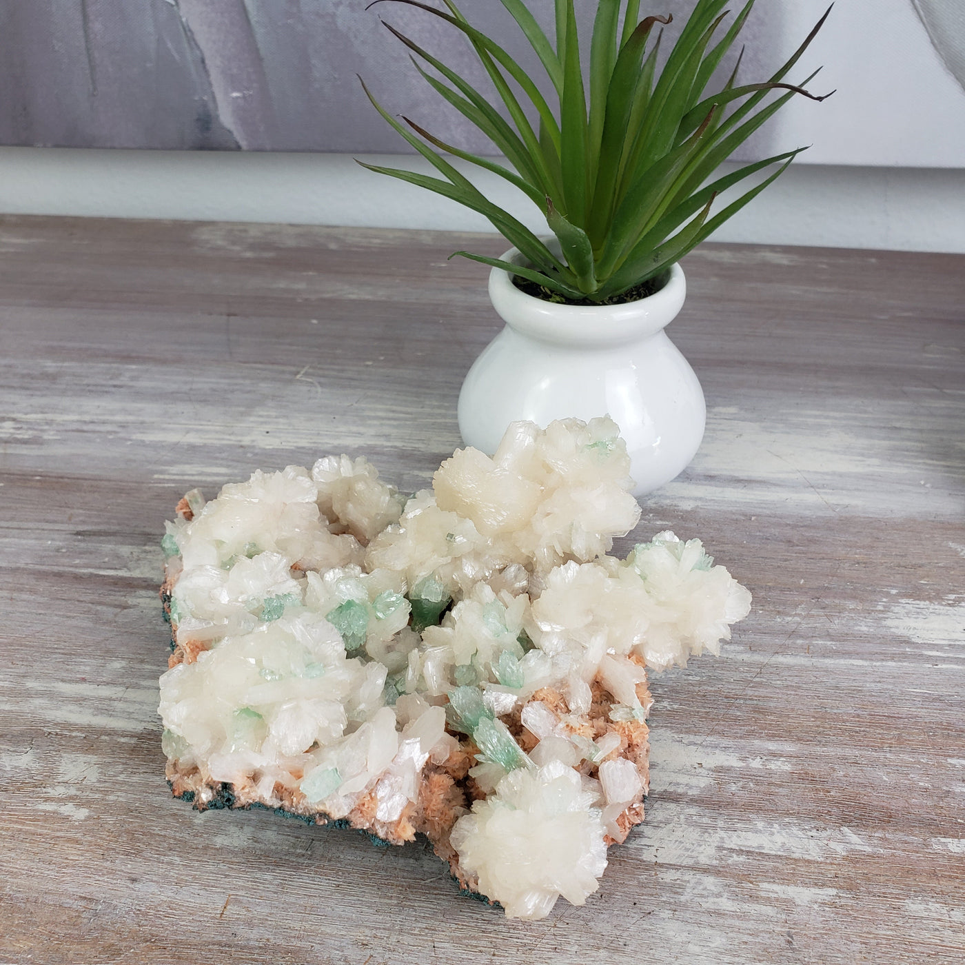 Apophyllite/Stilbite Cluster 1-3 Inch