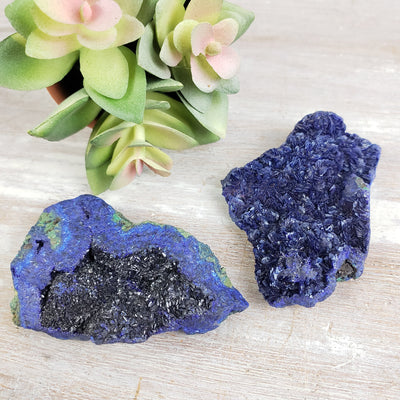 Azurite Crystal Specimen-Sepon Mine, Laos