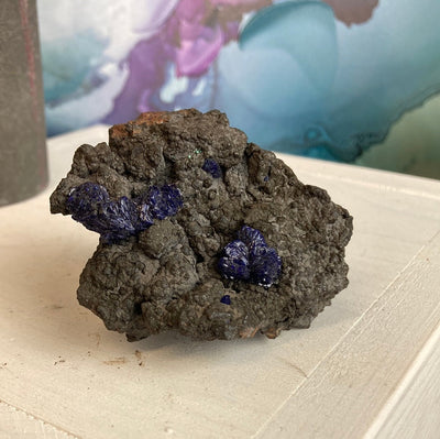 Azurite and Malachite Raw on Matrix-Variants