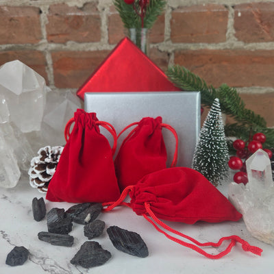 "Bag of Coal" Black Tourmaline Chunks