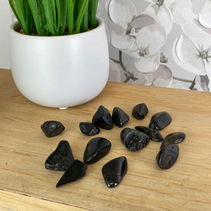 Black Jasper Tumbled Stone *Sold Individually*