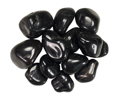 Black Onyx Tumbled 1-Inch *Sold Individually*