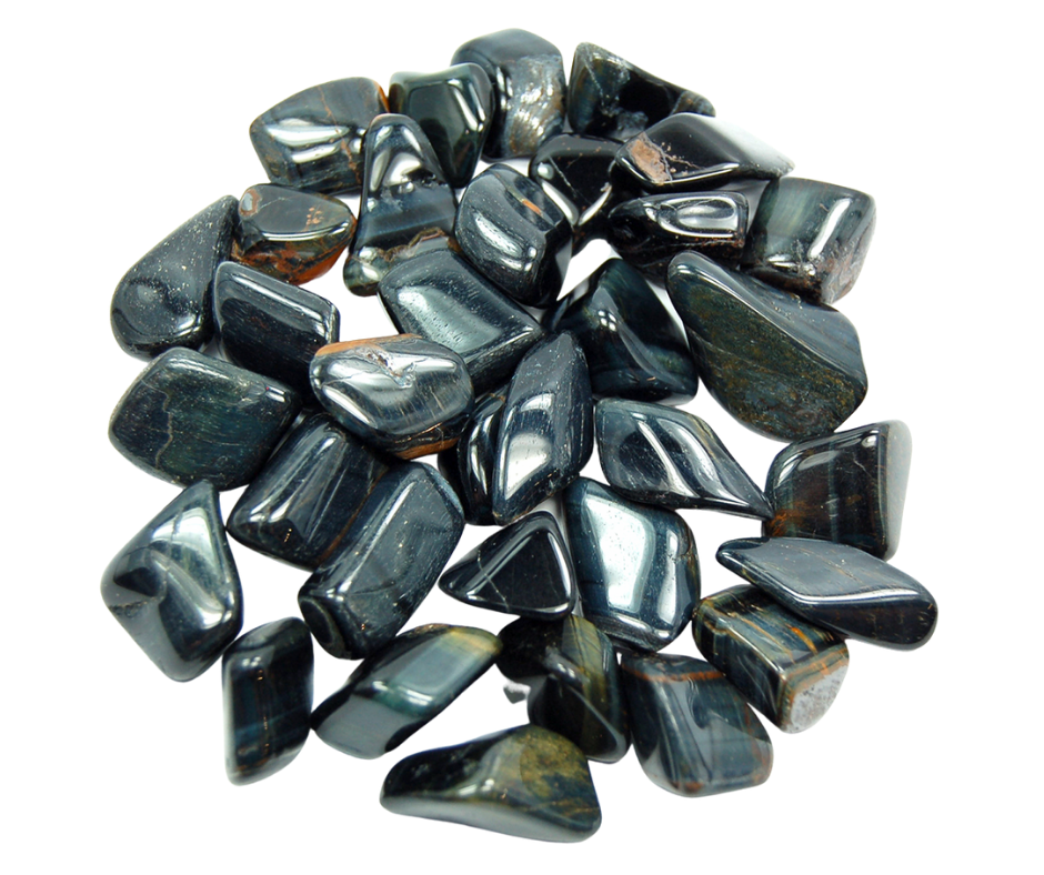 Blue Tiger's Eye Tumbled 1" *Sold Individually*