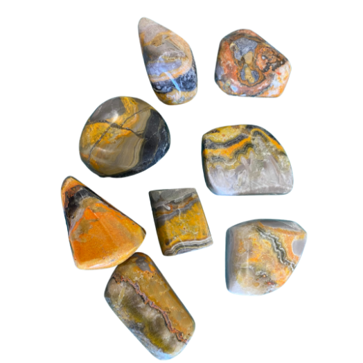 Bumblebee Jasper Tumbled ~1 Inch