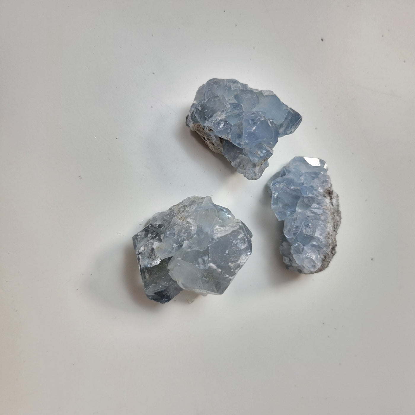 Celestite Clusters 1"-4" *Sold Individually*