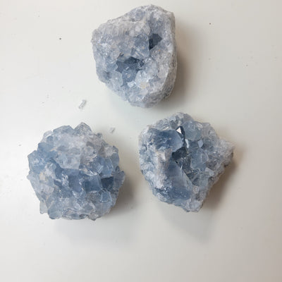 Celestite Clusters 1"-4" *Sold Individually*