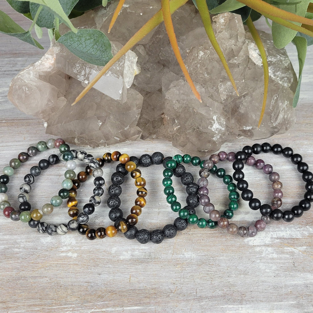 Cherry Creek Jasper 8mm Stretch Bracelet