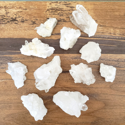 Clear Quartz Cluster Mini AAA 1-3" (under 0.5lb) *Sold Individually*