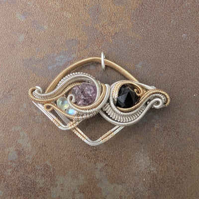 Colorado Peaks Pendant - Artisan Made