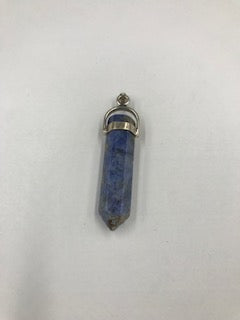 Crystal Point Pendant sterling silver - Double Terminated Points .75-2"