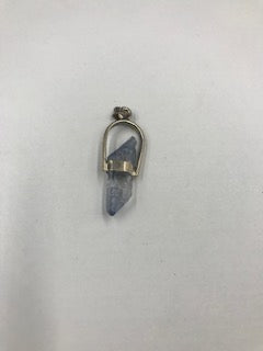 Crystal Point Pendant sterling silver - Double Terminated Points .75-2"