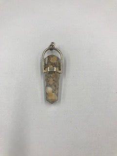 Crystal Point Pendant sterling silver - Double Terminated Points .75-2"