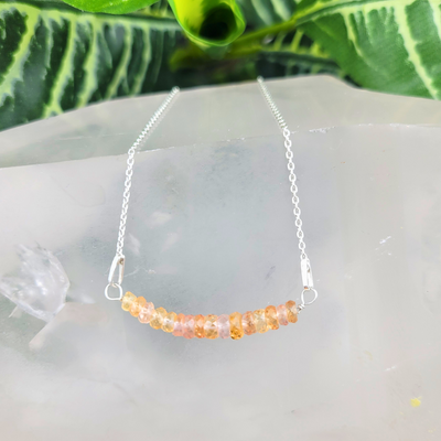Delicate Sapphire Necklace Assorted - Artisan Made
