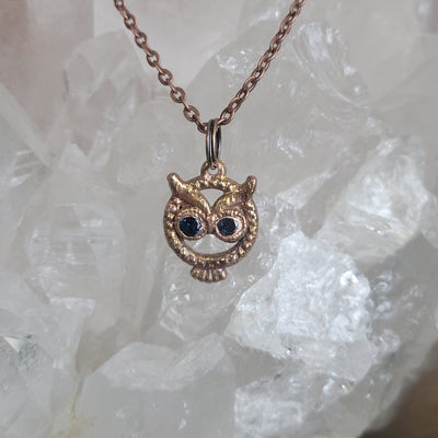 Electroformed Copper Animal Gemstone Necklaces Variants- Artisan Made