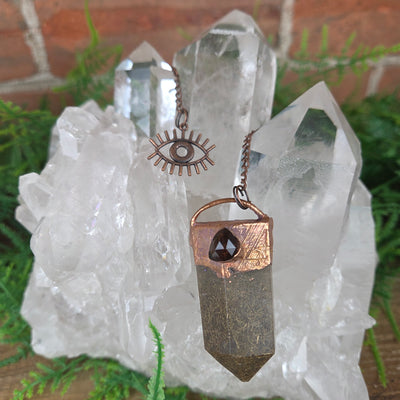 Electroformed Copper Orgonite Pendulum – Artisan Made