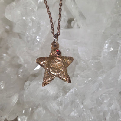 Electroformed Copper Shape Necklaces- Artisan Made