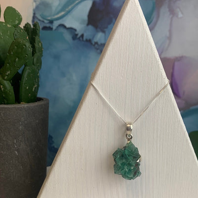 Fluorite Prong Pendant-Diana Maria Mine- Various sizes