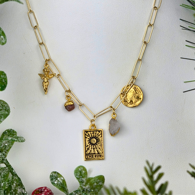 Gemstone & Charm Necklaces - Artisan Made