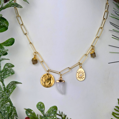 Gemstone & Charm Necklaces - Artisan Made