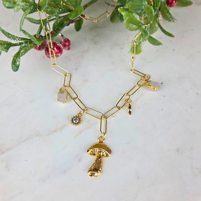 Gemstone & Charm Necklaces - Artisan Made