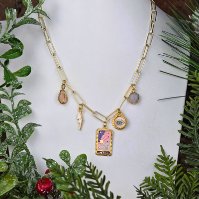 Gemstone & Charm Necklaces - Artisan Made