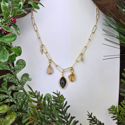Gemstone & Charm Necklaces - Artisan Made