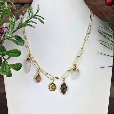 Gemstone & Charm Necklaces - Artisan Made