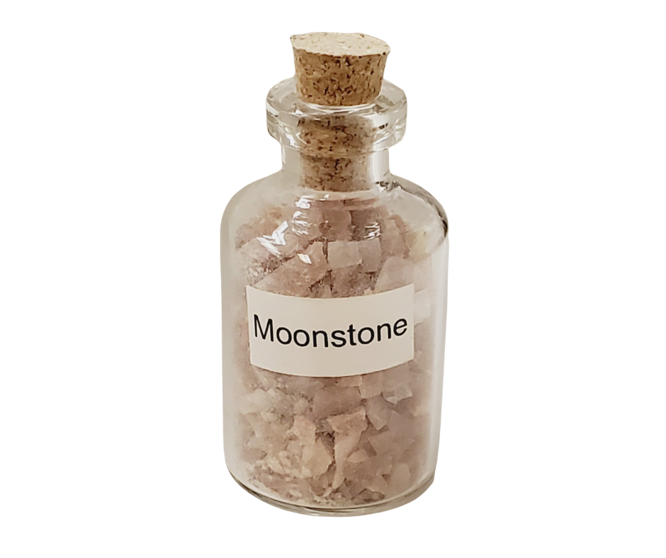 Gemstone Chip Bottles - Various Stones (Amethyst, Aventurine, Turquoise)