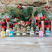 Gemstone Chip Bottles - Various Stones (Amethyst, Aventurine, Turquoise)