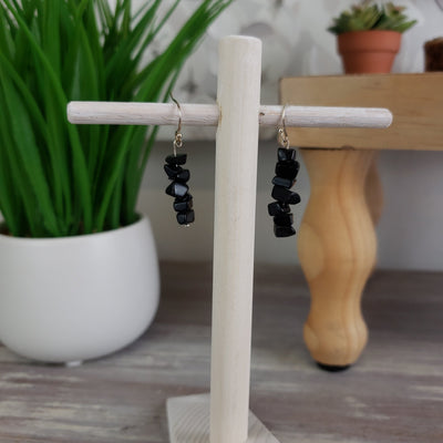Gemstone Chip Earrings - Assorted Stones