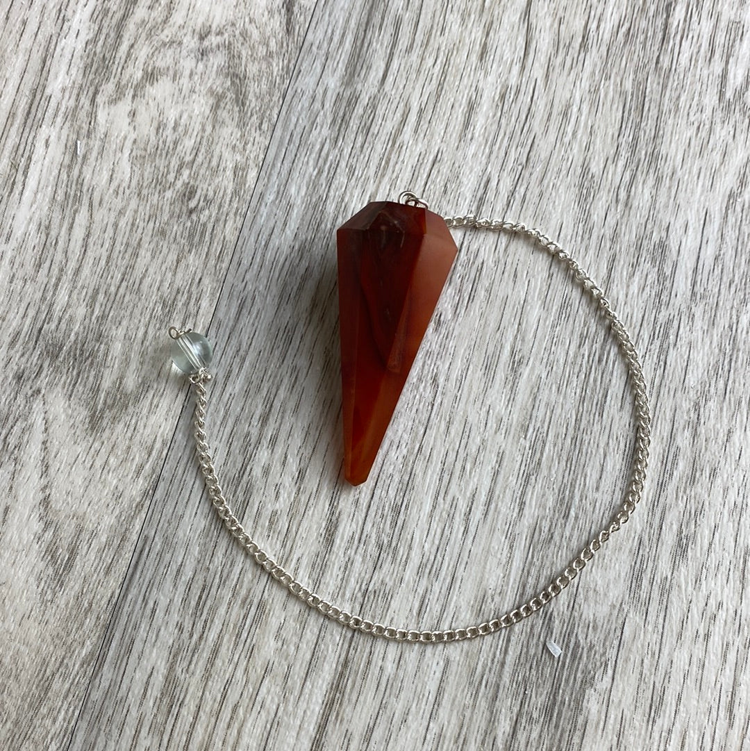 Gemstone Point Pendulum - Assorted Stones