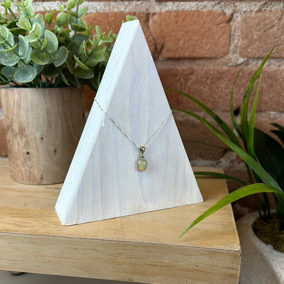 Gemstone Polished Bezel sterling silver Pendant