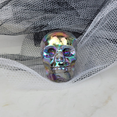 Gemstone Skull 2-Inch - Assorted